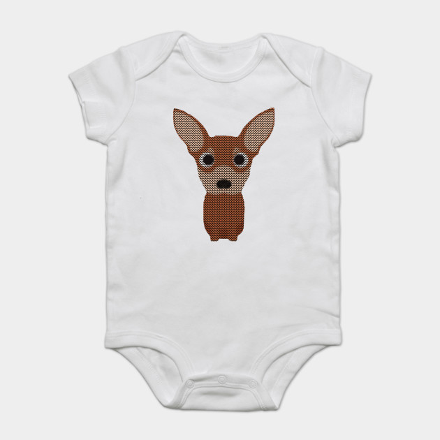 Chihuahua Ugly Christmas Sweater Knit Pattern